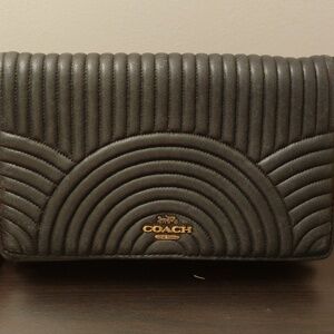 Coach Black Quilted Women's Bag